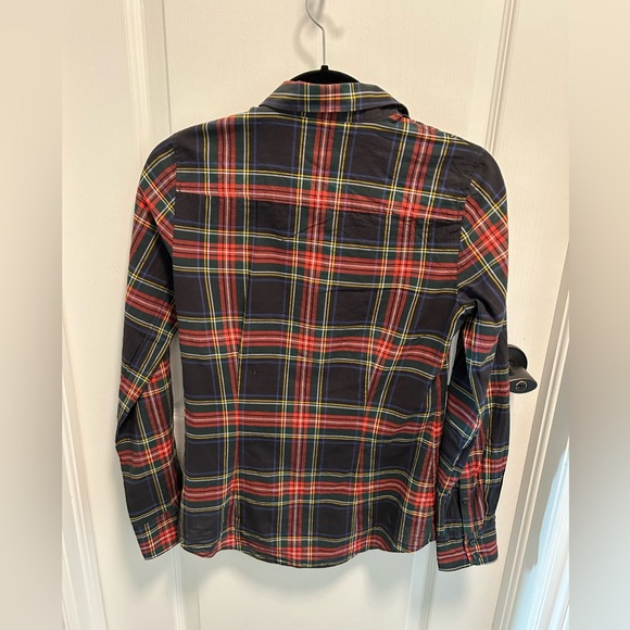 J Crew Factory Plaid shirt - Picture 2 of 3